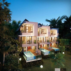 Greenlot Riverside Villas -3 BR Villa dekat Canggu Bali