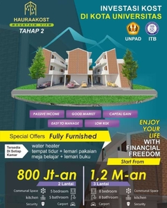 investasi kos kosan kost kampus UNPAD ITB IPDN IKOPIN