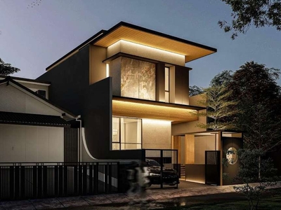 Jual rumah baru minimalis modern cantik Setra Duta Bandung