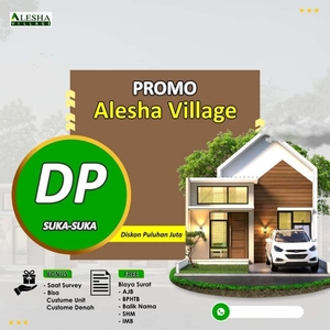 Jual Rumah Dekat Puspitek Serpong dan Sawangan DP Ringan