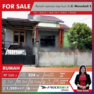 Jual sampai deal Jalan Wonodadi 2 Ayani 2