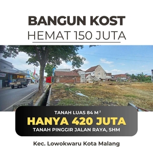 Jual Tanah Kavling Tasikmadu Murah