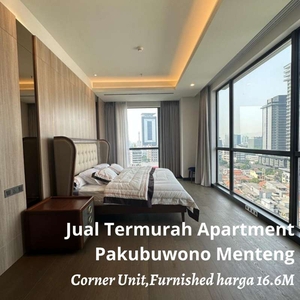 Jual Termurah Apartment Pakubuwono Menteng Furnished Harga 16.6M