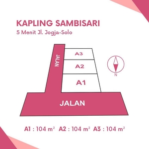 Launching Kapling Kalasan; 5 Menit Exit Tol, SHM Valid Siap Akad