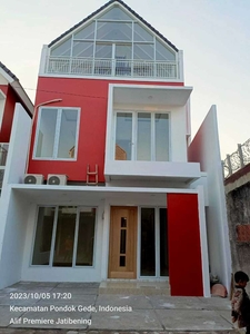 Miliki Rumah 2 Lantai di Jatibening Progres Pembangunan 80% Surat SHM