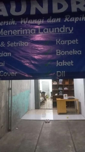 Over Kontrak Tempat LAUNDRY bersama Isi nya