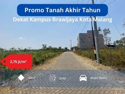 Promo Akhir Tahun Tanah Siap Bangun Kota Malang