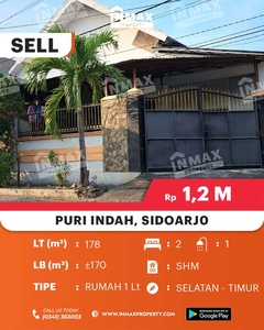 Puri Indah Sidoarjo Bagus Terawat Siap huni