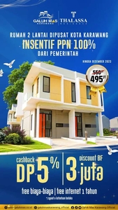 Ruko lg ada promo murah di Galuh mas karawang barat bekasi