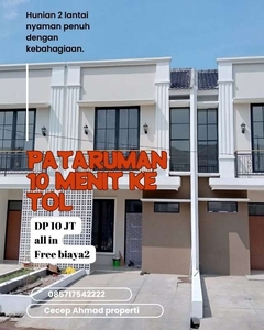 rumah 2 lantai di PATARUMAN dekat Cijerah Kopo Cijerah cimahi