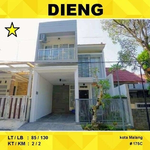 Rumah 2 Lantai Luas 85 di Puncak Dieng kota Malang _ 175C