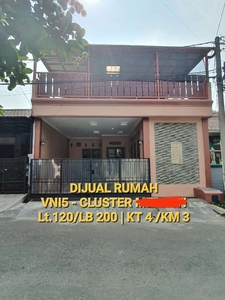 Rumah 2 LT Villa Nusa indah 5 Ciangsana Jatiasih