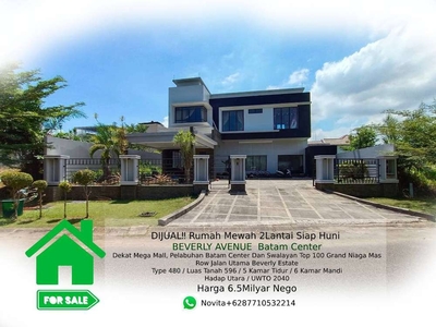 Rumah 2Lantai Siap Huni BEVERLY AVENUE Batam Center
