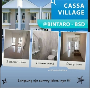 rumah bebas custom 2lt dekat bintaro