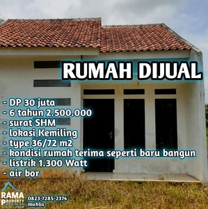 Rumah dijual murah bandar lampung