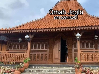 Rumah Joglo dan Rumah Limasan Kayu Jati Ukir