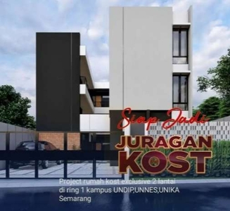 Rumah kost Undip 35 kamar free biaya Notaris Tembalang Semarang