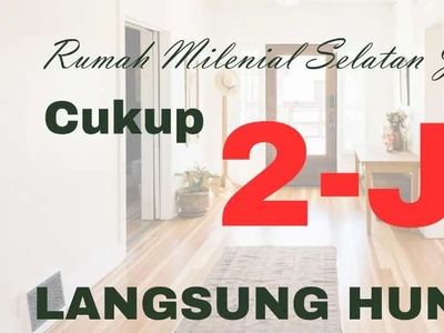 Rumah siap huni parung, Rp.2 jt al in. Cicilan 2,9 jt/ bln redy