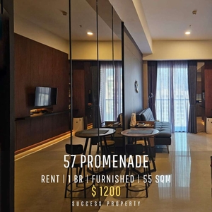 Sewa Apartment 57 Promenade City Tower Furnished Siap Huni