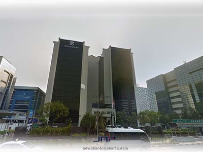 Sewa Kantor Menara Duta Luas 100 m2 Bare Kuningan Jakarta Selatan