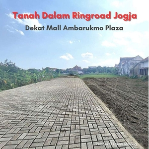 Tanah Dalam Ringroad Jogja, Dekat Mall Ambarukmo Plaza