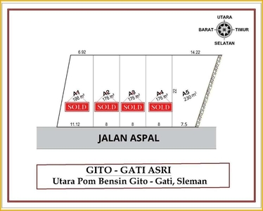 Tanah di Palagan Dekat Monjali Selangkah ke Masjid Yogyakarta