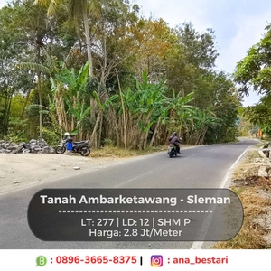 Tanah Dijual di Daerah Istimewa Yogyakarta, 3 Km Bakal Tol Jogja