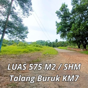 Tanah dijual KM7 Talang Borok Palembang