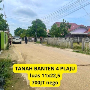 Tanah Dijual Lokasi Dekat Kampus Jalan Banten 4 Plaju