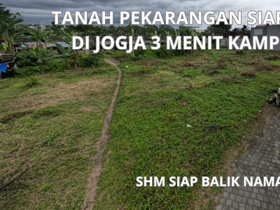 Tanah Jogja di Kaliurang Sleman Dekat Kampus UGM SHM Balik Nama