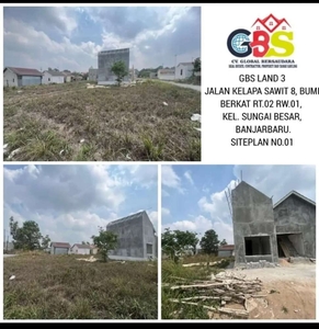 Tanah Kavling Dekat Dengan Kampus Borneo Lestari Banjarbaru