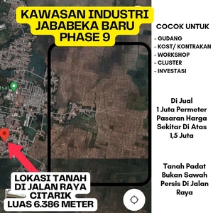 Tanah Padat Murah Cocok Untuk Workshop Kos kosan Dan Investasi