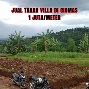 Tanah Villa di Ciomas Kompas 1Juta/meter murah