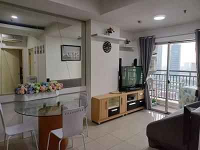 Disewakan apartemen cosmo terrace 2 Br 58 m2 harga 8.5 jt full furnish