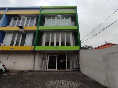 Dijual ruko baru 3lt pinggir jln raya, sederet perum. Alam galaxy