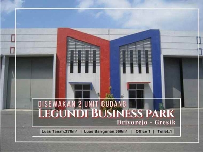 2 Unit Gudang Di Pergudangan Legundi Bizpark Driyorejo Gresik