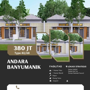 Andara Ready Dekat Undip Tembalang Terjangkau