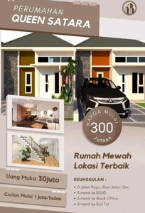 Cluster Premium Perumahan Queen Satara Residence