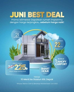 Cukup 200 Jt An Loh Bisa Punya Rumah Di Depoksurvei Yuk