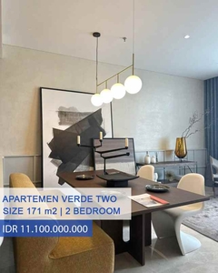 Dijual Apartemen Verde Two 2 Bedroom Full Furnish