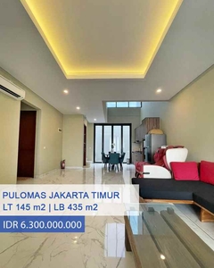 Dijual Cepar Rumah Di Jl Pulomas Pulo Gadung Jakarta Timur