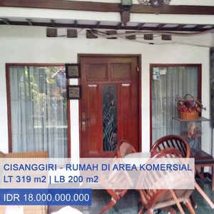 Dijual Cepat Rumah Asri Area Komersial Jl Cisanggiri Kebayoran Baru