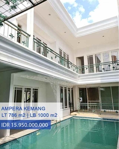 Dijual Cepat Rumah Mewah Di Ampera Kemang Jakarta Selatan
