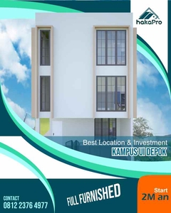 Dijual Kos Kosan Di Kukusan Depok Kost Kostan Full Furnished Di Beji