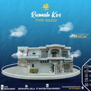 Dijual Kostan 15 Kamar Di Panam