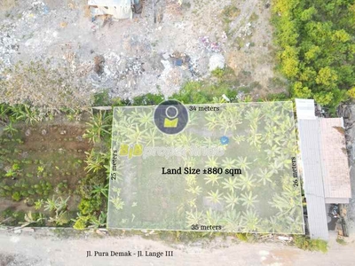 Dijual Lokasi Tanah Exclusive Dikawasan Pusat Kota Denpasar
