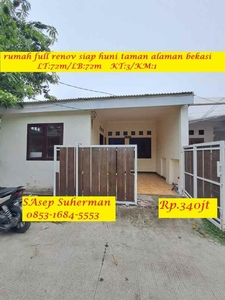 Dijual Murah Rumah Full Renov Siap Huni Taman Alamanda Karang Satria