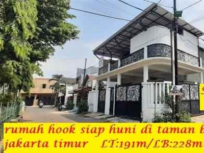Dijual Murah Rumah Hook Siap Huni Di Taman Buaran Duren Sawit Jakarta