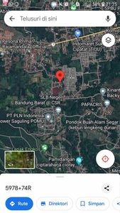 Dijual Murah Tanah Dekat Perum Cipatat Elok Bandung Barat