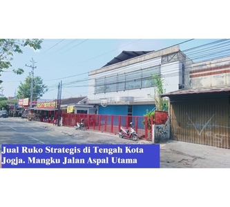 Dijual Ruko Strategis di Tengah Kota Jogja. Mangku Jalan Aspal Utama - Yogaykarta